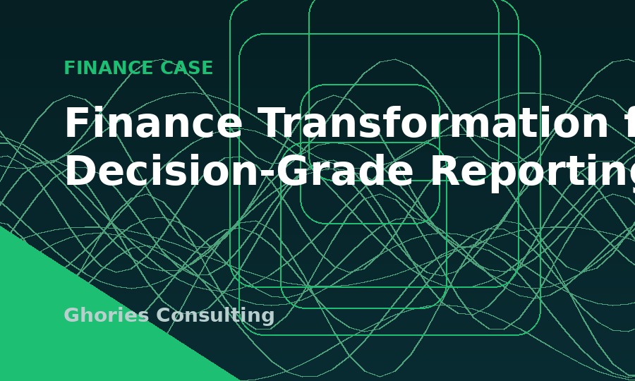 Finance Transformation for Decision-Grade Reporting thumbnail